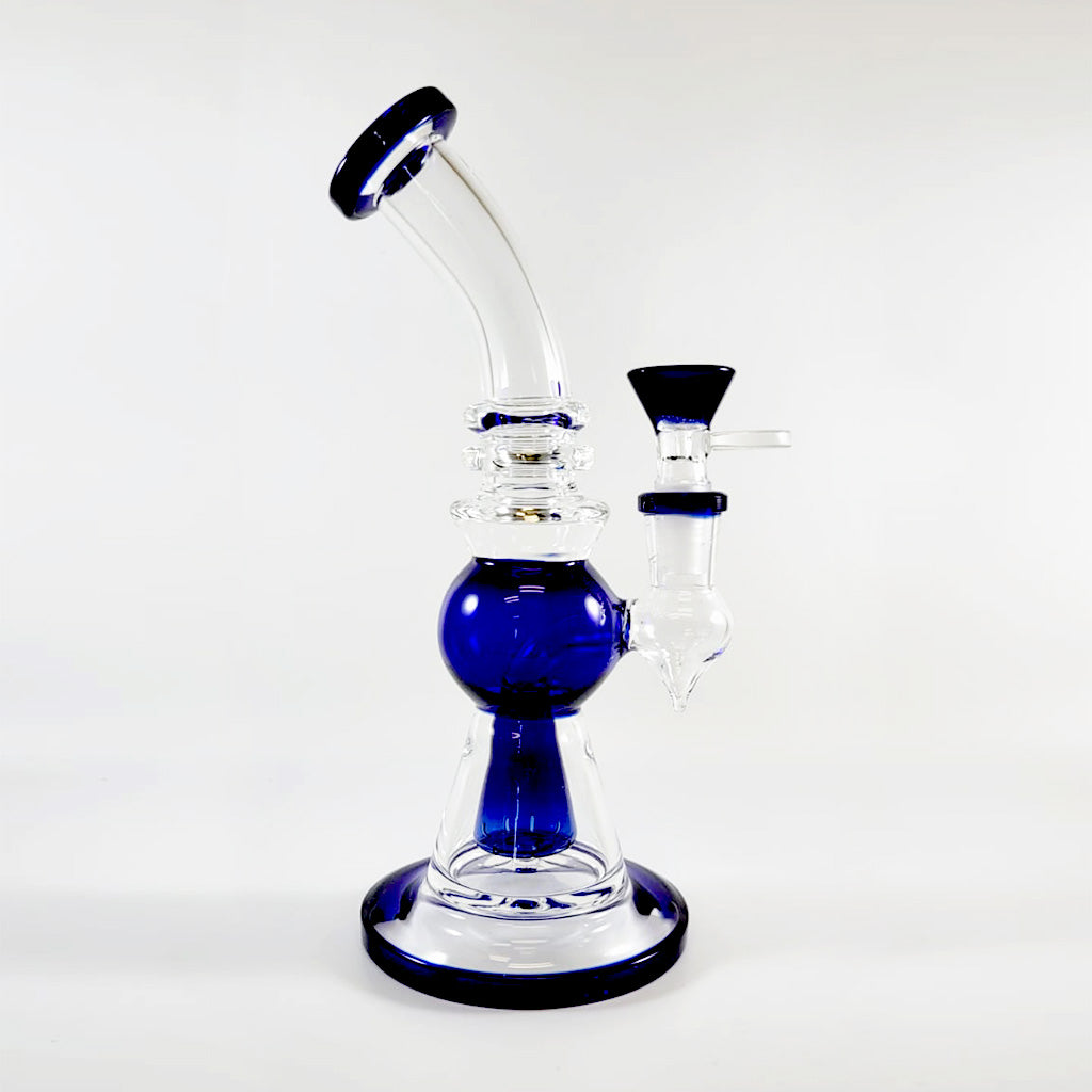 8 Inch Cone Perc Glass Bong