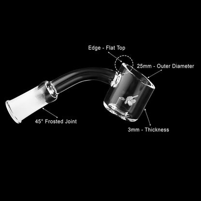 CORE REACTOR QUARTZ BANGER - 45° DEGREE | YL-CLOSEOUT