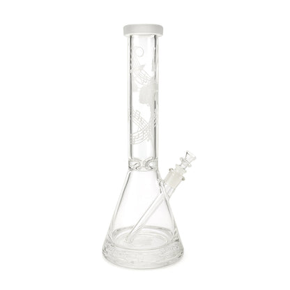 MILKYWAY SANDBLASTED BEAKER BONG