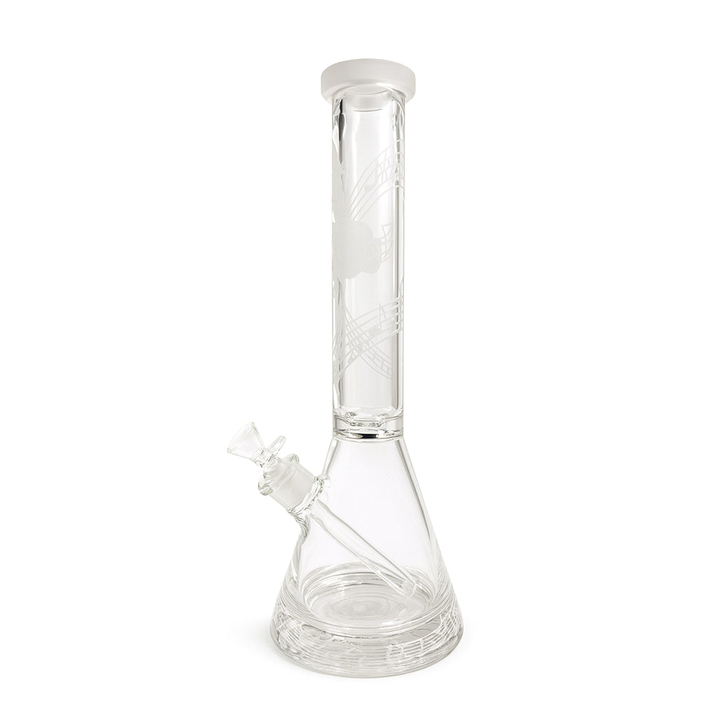 MILKYWAY SANDBLASTED BEAKER BONG