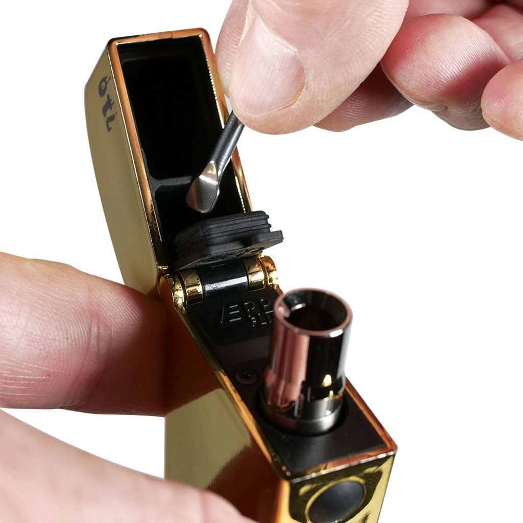 RYOT® 710 WAX TANK CONVERSION KIT, W/TANK, SILICONE STORAGE, & DAB TOOL FOR VERB 510 FLIP BATTERY - NEW