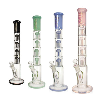 HITTN MULTI-CHAMBER QUAD DOME PERC BONG