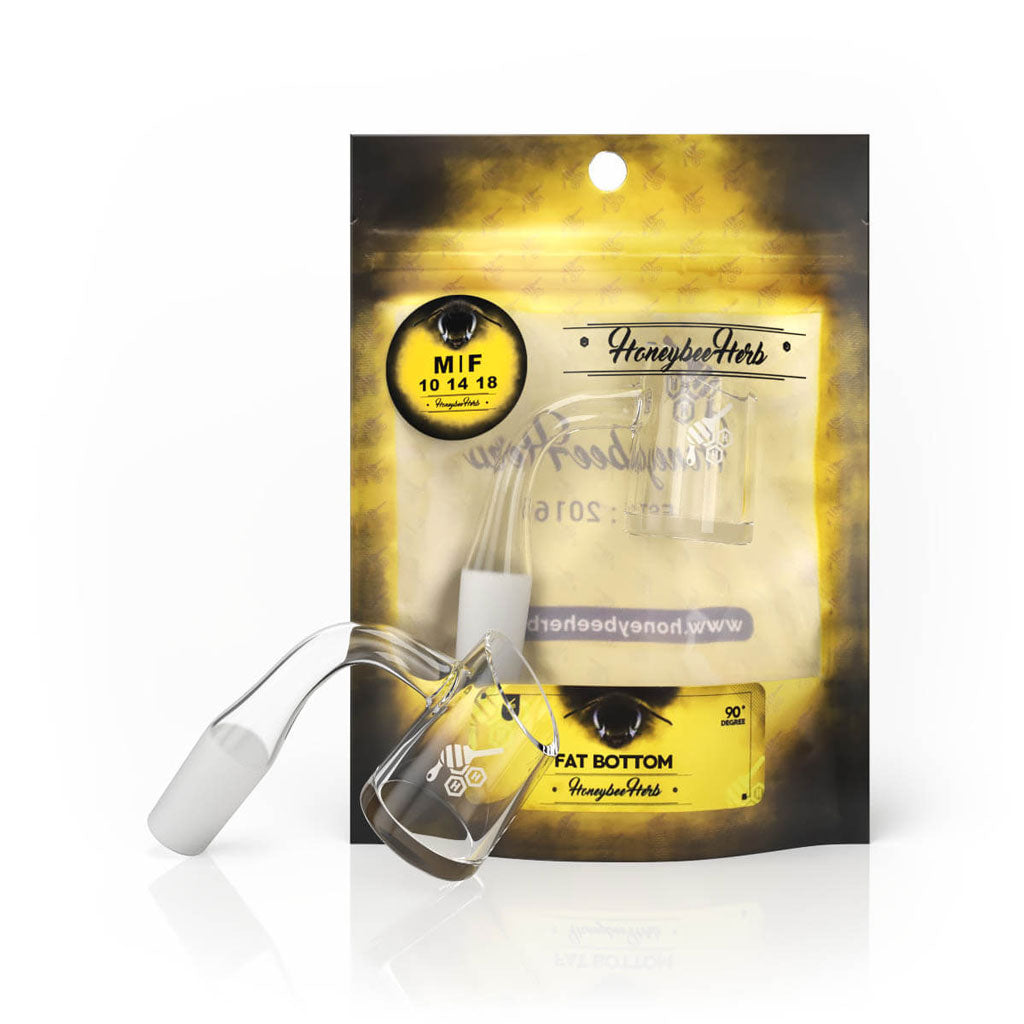 FAT BOTTOM QUARTZ BANGER - 90° DEGREE | YL-CLOSEOUT