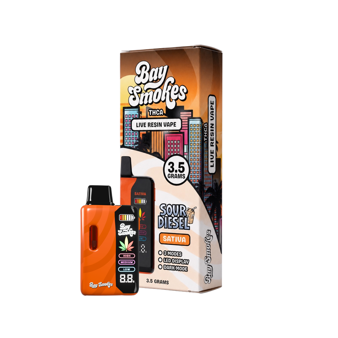 Live Resin Vape (+THCp+Delta8) - Sour Diesel