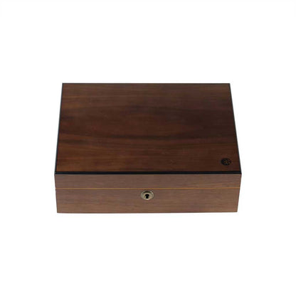 HUMIDOR WALNUT COMBO BOX (8X11)