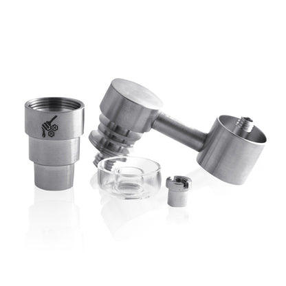 TITANIUM 4 IN 1 SIDECAR HYBRID BANGER DAB NAIL