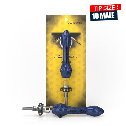 SPECKLED GLASS NECTAR COLLECTOR