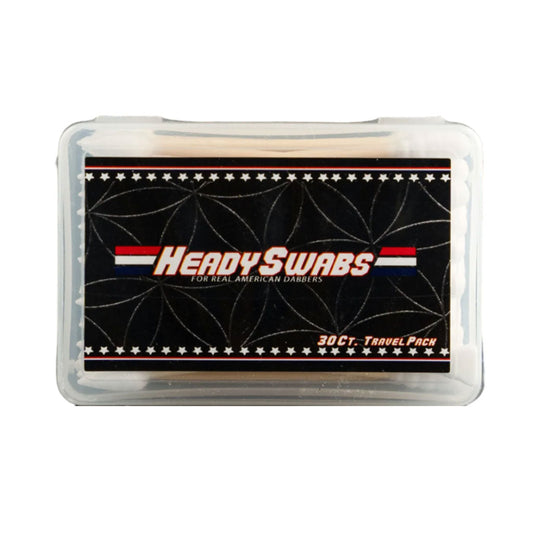 Heady Swabs – 30ct Travel Pack | Portable Dab Swabs for On-the-Go Sessions