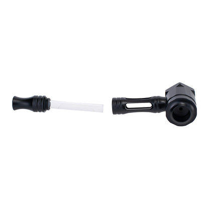 HEX CHAMBER ALUMINUM GLASS PIPE