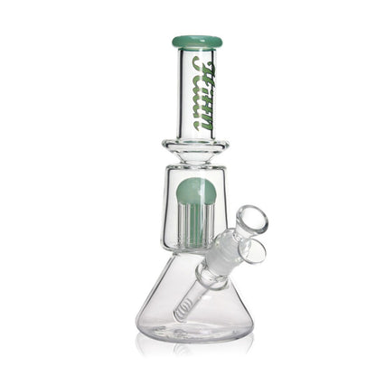 HITTN 8-ARM TREE PERC BEAKER BONG WITH SPLASH GUARD