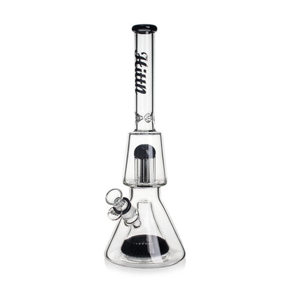 HITTN 8-ARM TREE & PYRAMID DOUBLE PERC BEAKER BONG