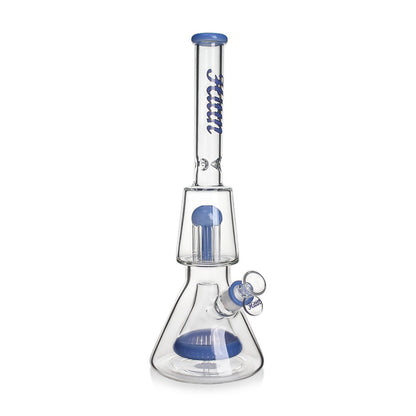 HITTN 8-ARM TREE & PYRAMID DOUBLE PERC BEAKER BONG