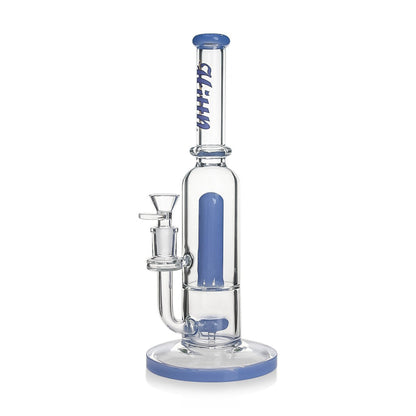 HITTN STRAIGHT TUBE BONG WITH SHOWERHEAD PERC & SPLASH GUARD