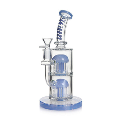 HITTN DOUBLE 8-ARM TREE PERC BONG