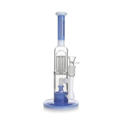 HITTN SHOWERHEAD 6-ARM TREE PERC STRAIGHT TUBE BONG