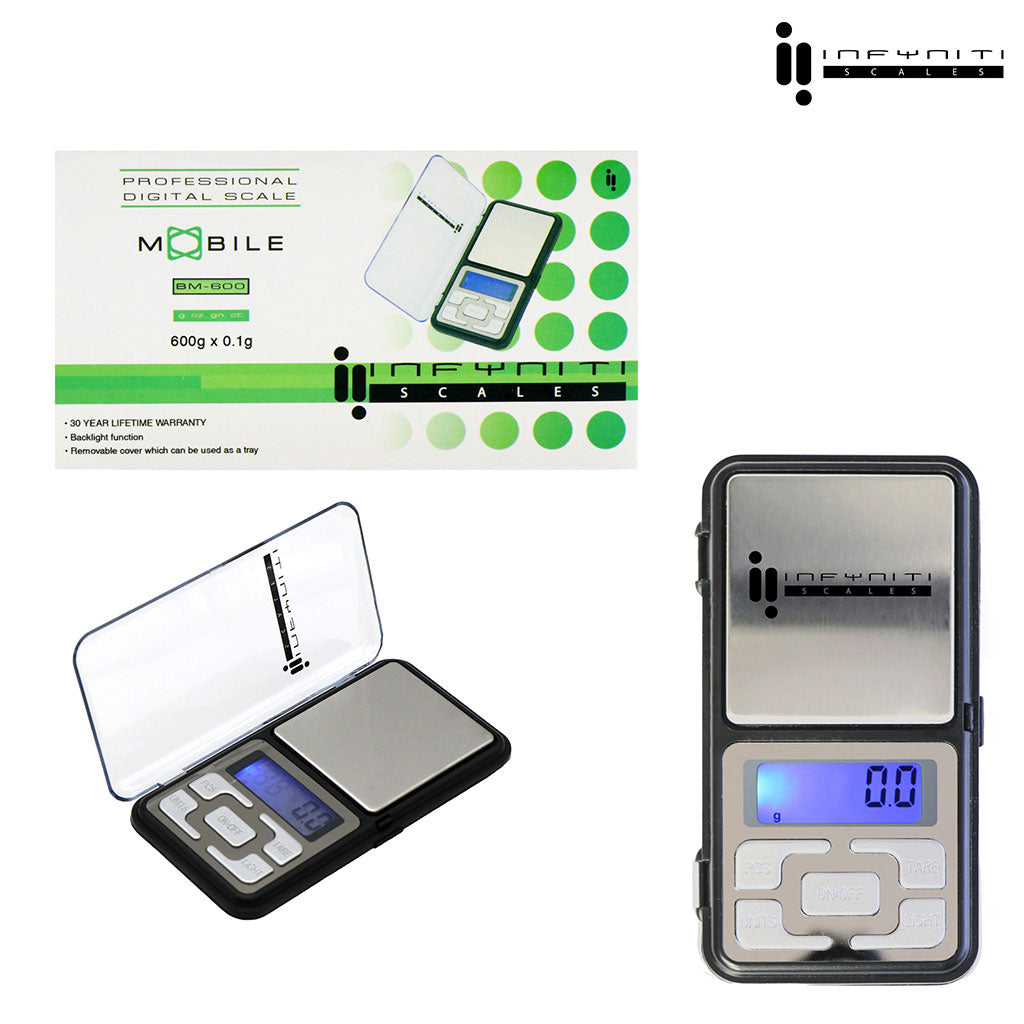 Mobile; 600g X 0.1g, Pocket Scales