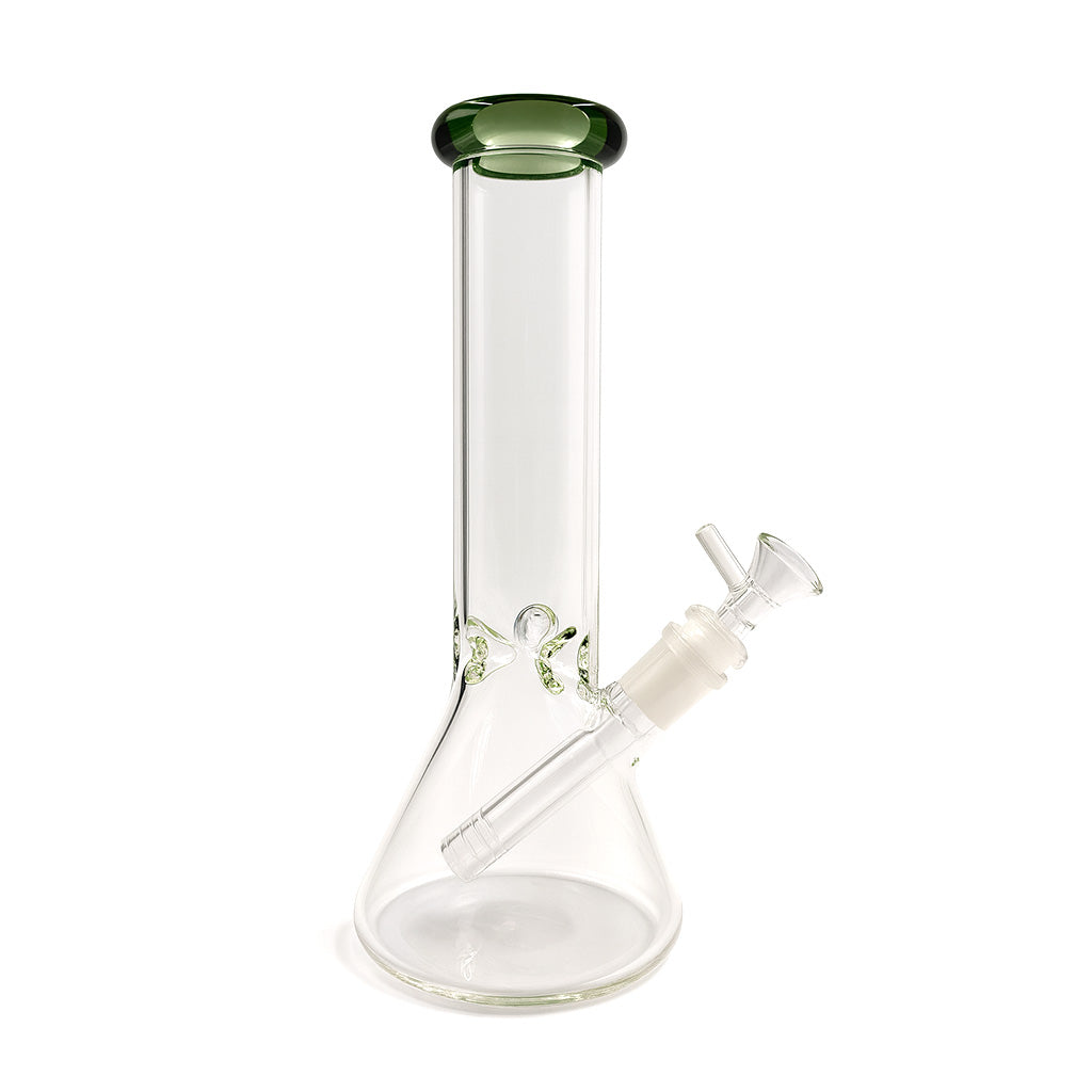 PREMIUM CLASSIC GLASS BEAKER BONG WATER PIPE