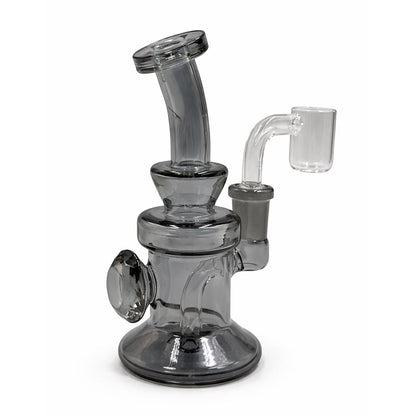 PEARLESCENT AMBER BROWN MINI DAB RIG