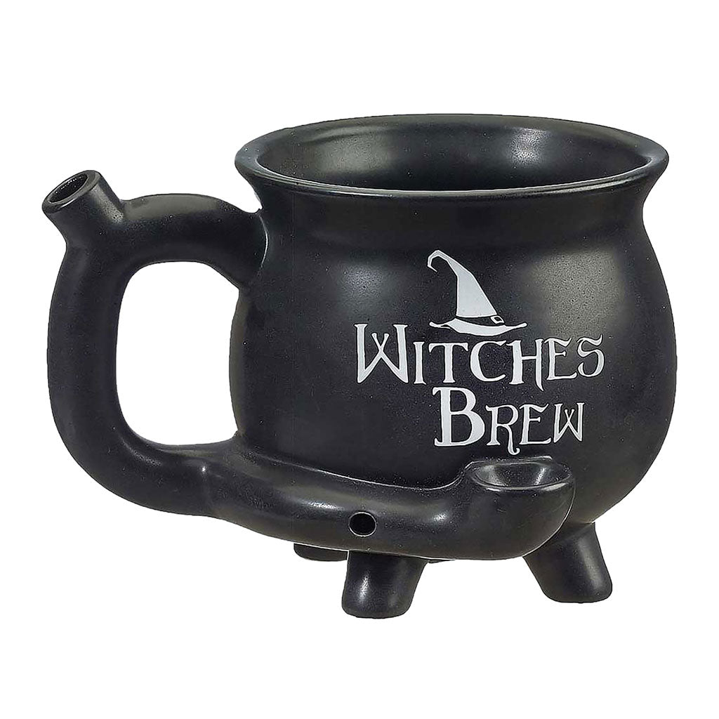 WITCHES BREW CAULDRON PREMIUM ROAST & TOAST PIPE MUG